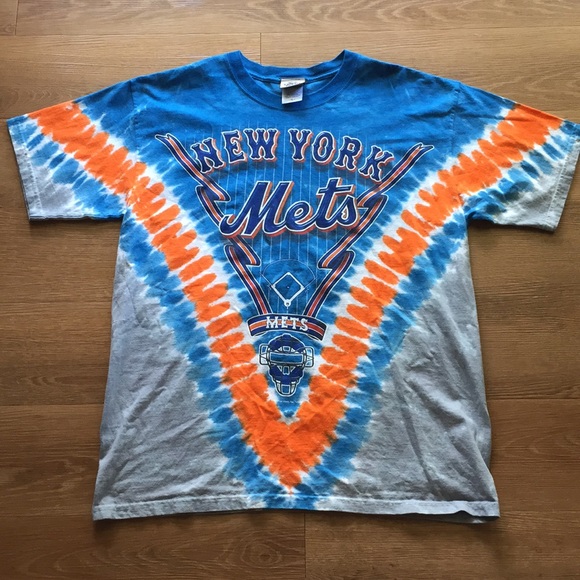 Vintage Other - 🔥Vintage Liquid Blue🔥double sided Mets t